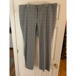 Loft Plus Plaid Trouser